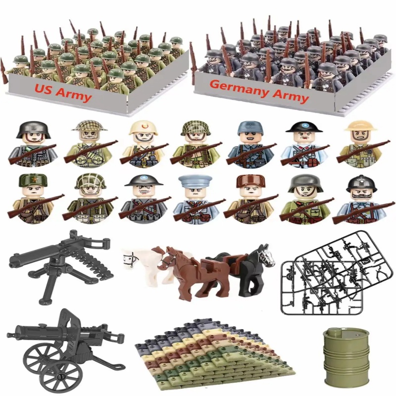 24 Pieces/Batch World War II M - Ethnic Fashion World 评论和价格