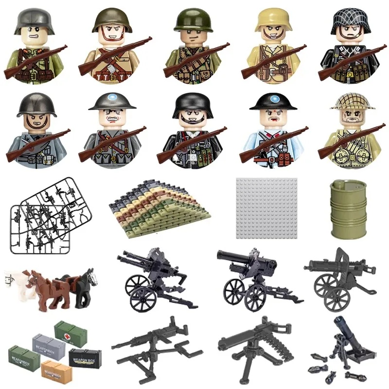 24 Pieces/Batch World War II M - Ethnic Fashion World 评论和价格