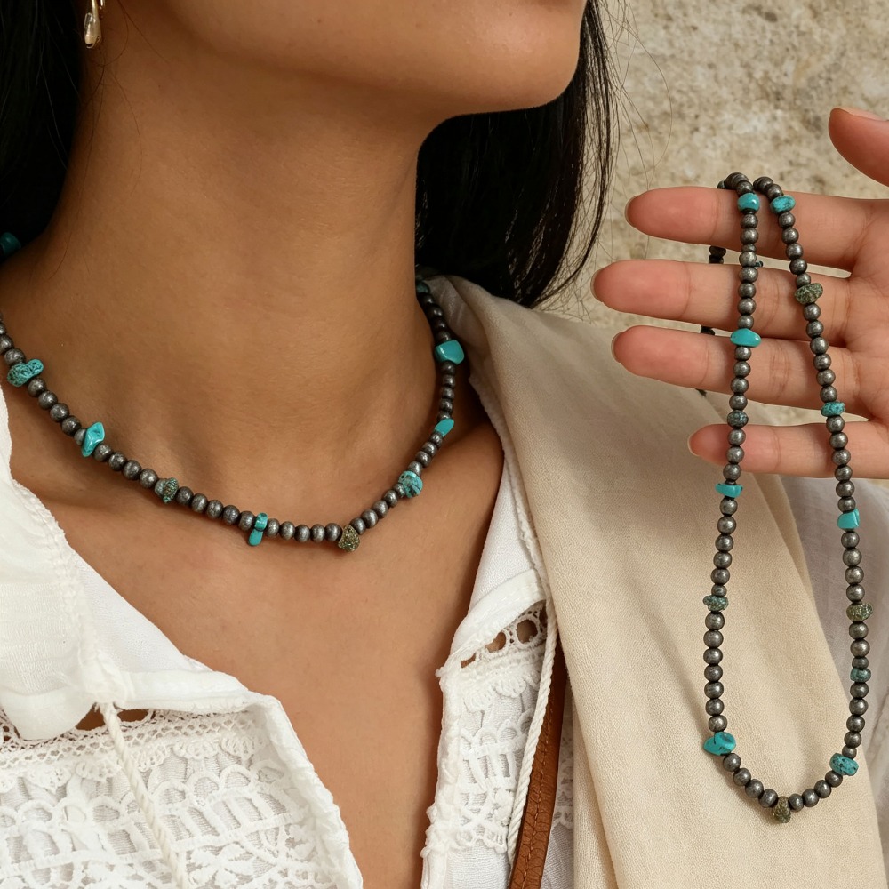 Men Bohemian Ethnic Beaded Nec - Fashion Ethnic Wear For Men 评论和价格