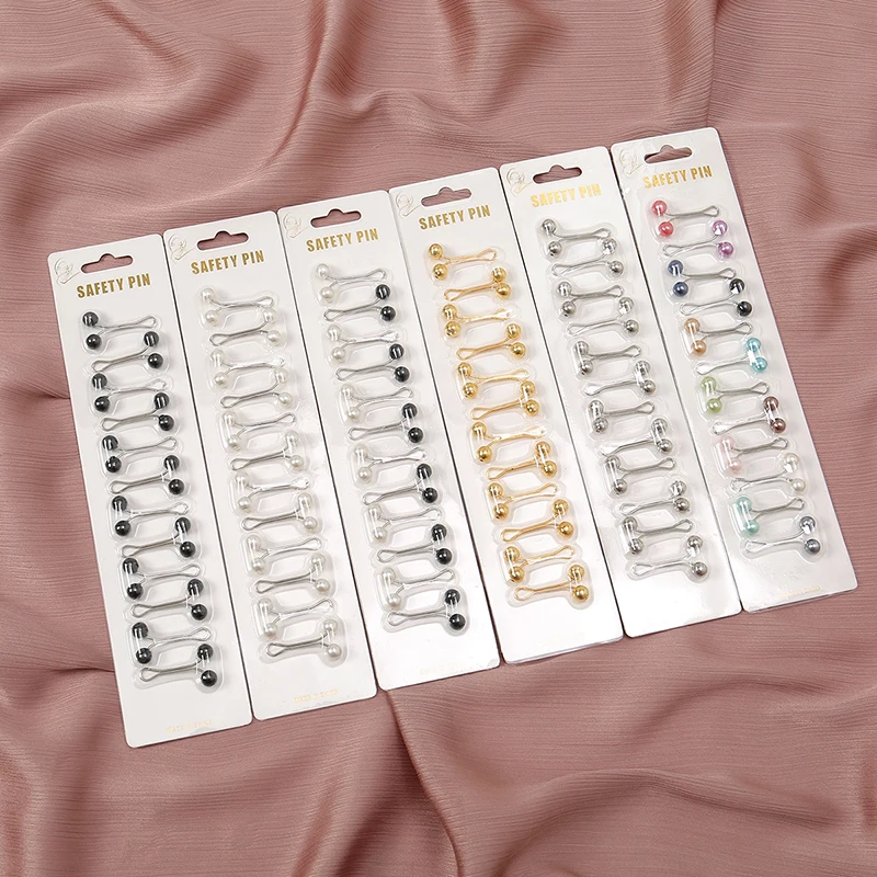 12pcs/Bag Muslim Hijab Pins Sc - Ethnic Fashion Wear 评论和价格