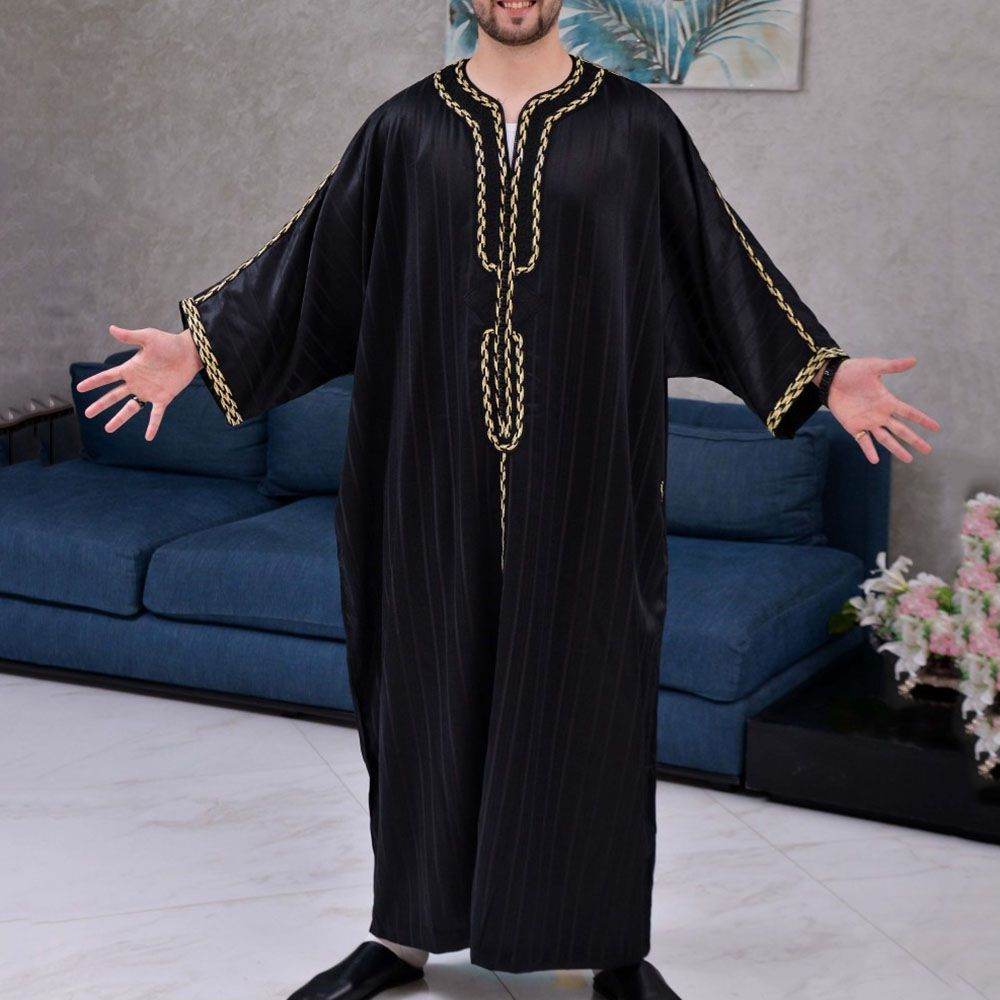 New Mens Cotton Blend Robe V N - Fashion Ethnic Wear For Men 评论和价格