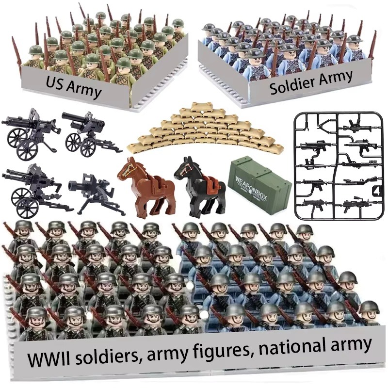 Military building blocks,mini  - Ethnic Fashion World 评论和价格