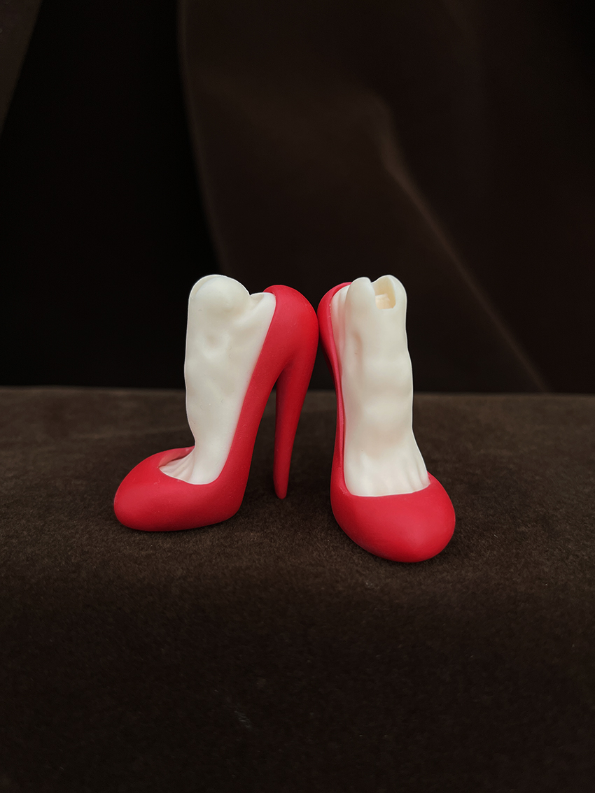 BJD doll 1/4 high-heeled shoes - Ethnic Fashion Girls 评论和价格