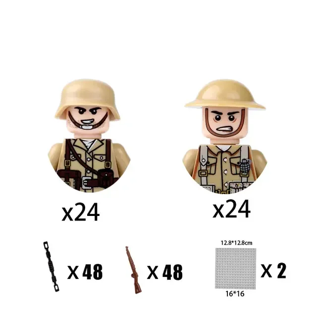 24pcs building blocks, World W - Ethnic Fashion World 评论和价格