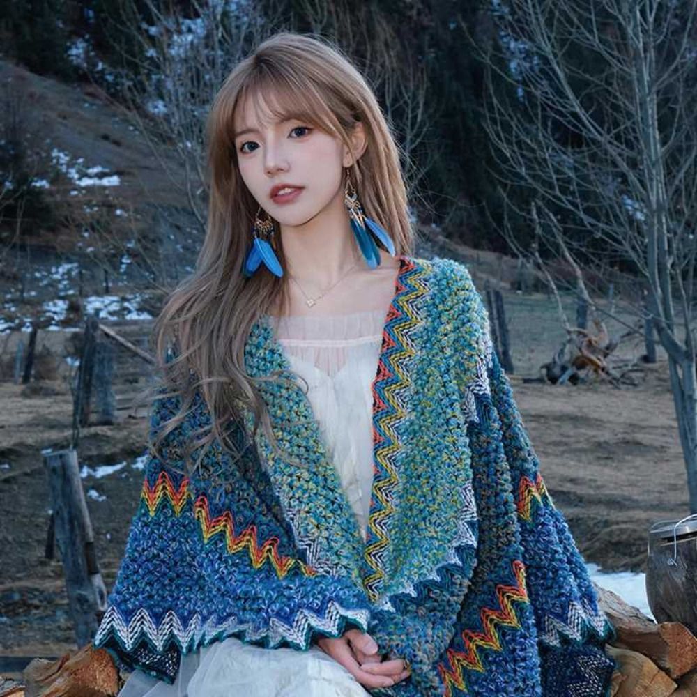 Elegant Printing Ethnic Style  - Ethnic Fashion Girls 评论和价格