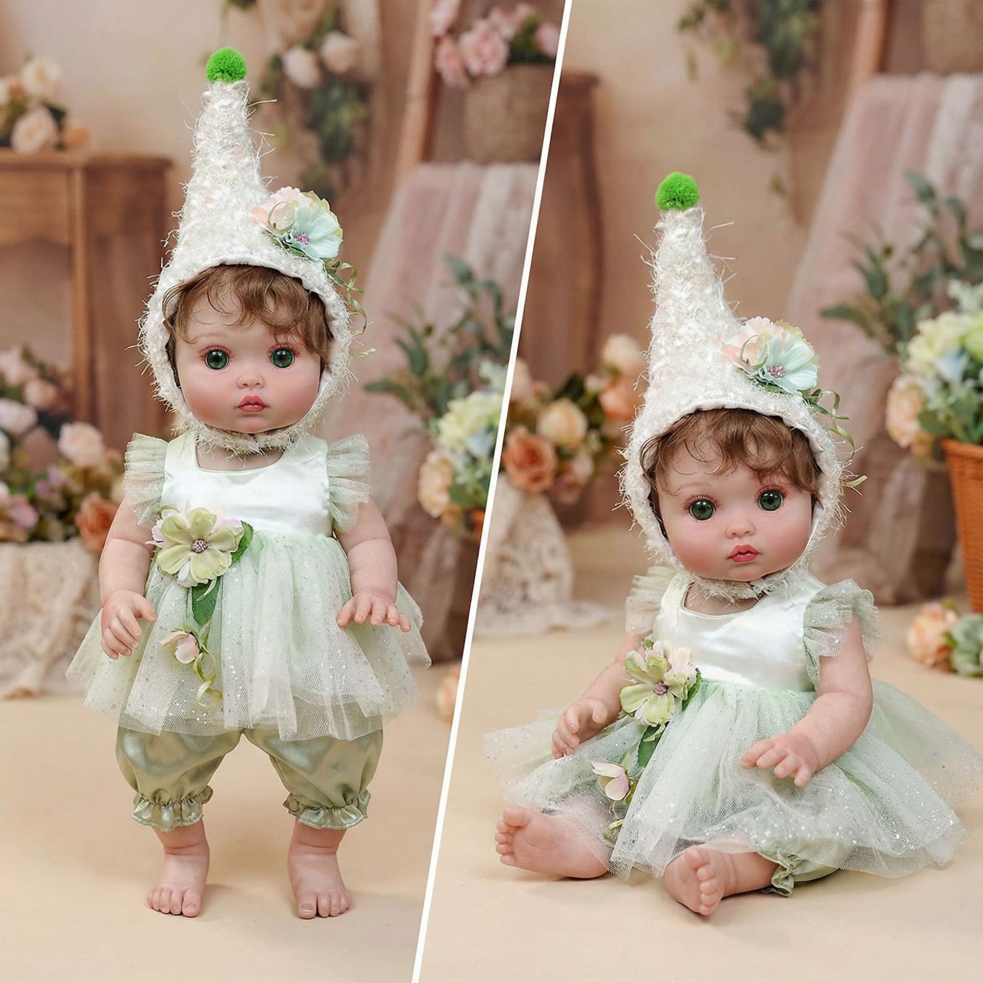 16inch Reborn Baby Dolls Reali - Ethnic Fashion Girls 评论和价格