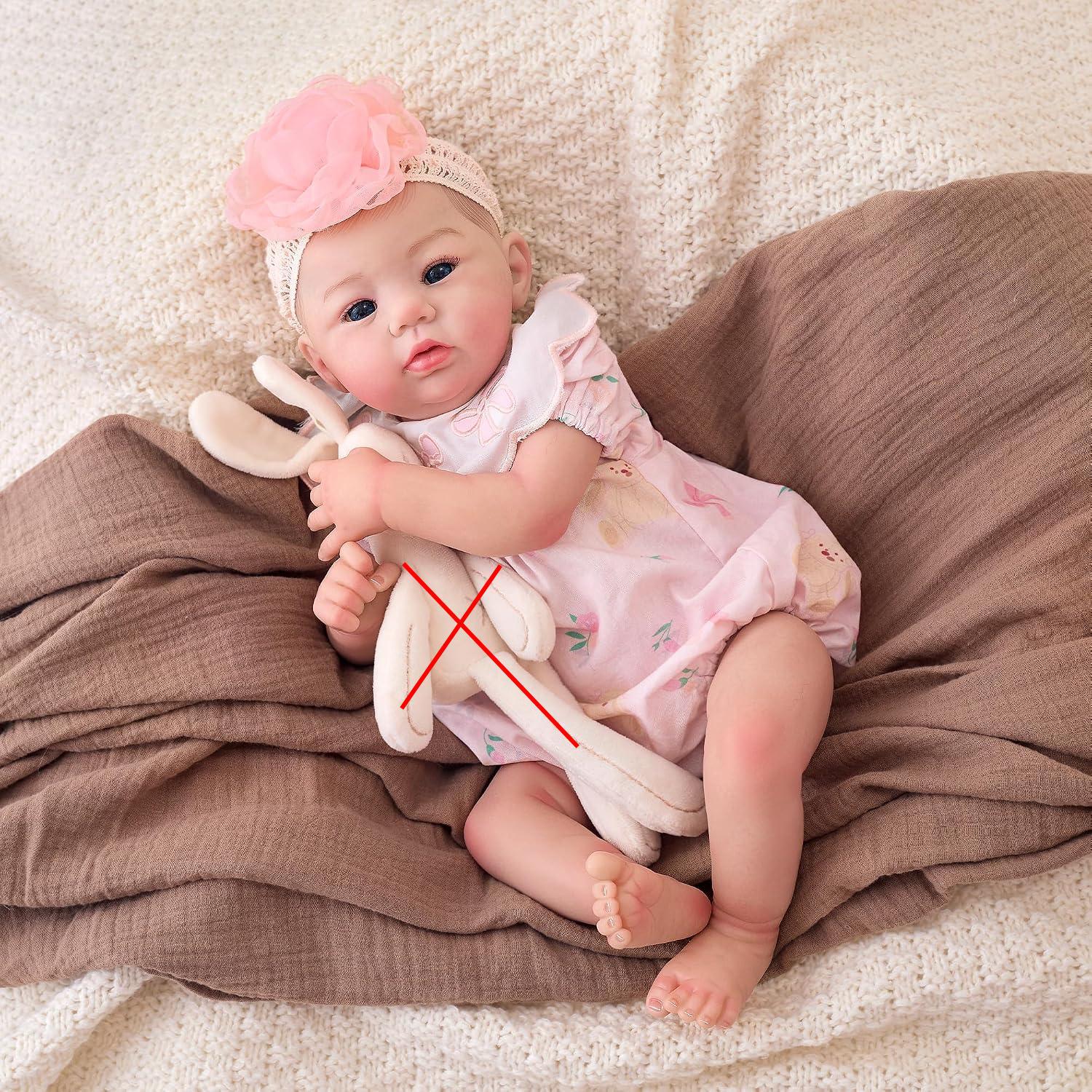 abigail 48CM Realistic Finishe - Ethnic Fashion Girls 评论和价格