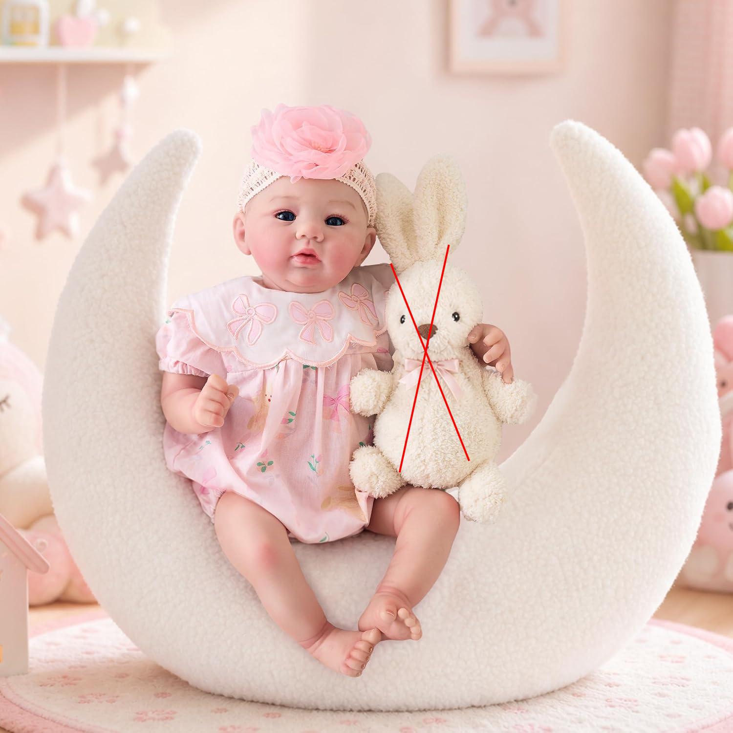 abigail 48CM Realistic Finishe - Ethnic Fashion Girls 评论和价格